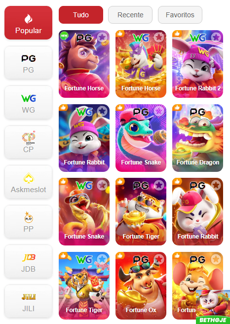 Experiência de Jogos bethoje.com