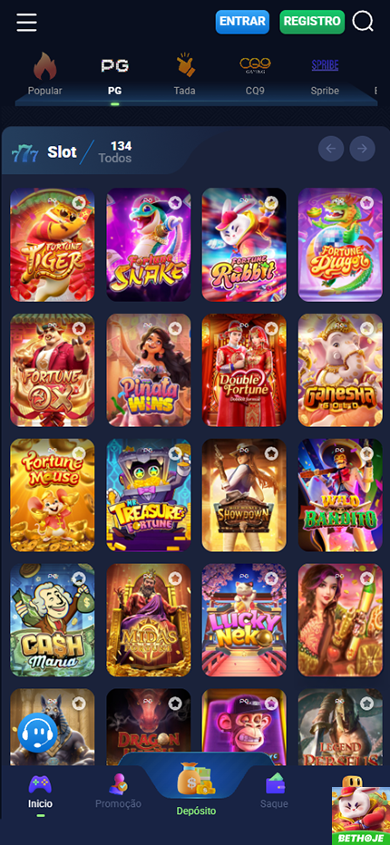 Prêmios Jogos bethoje.com